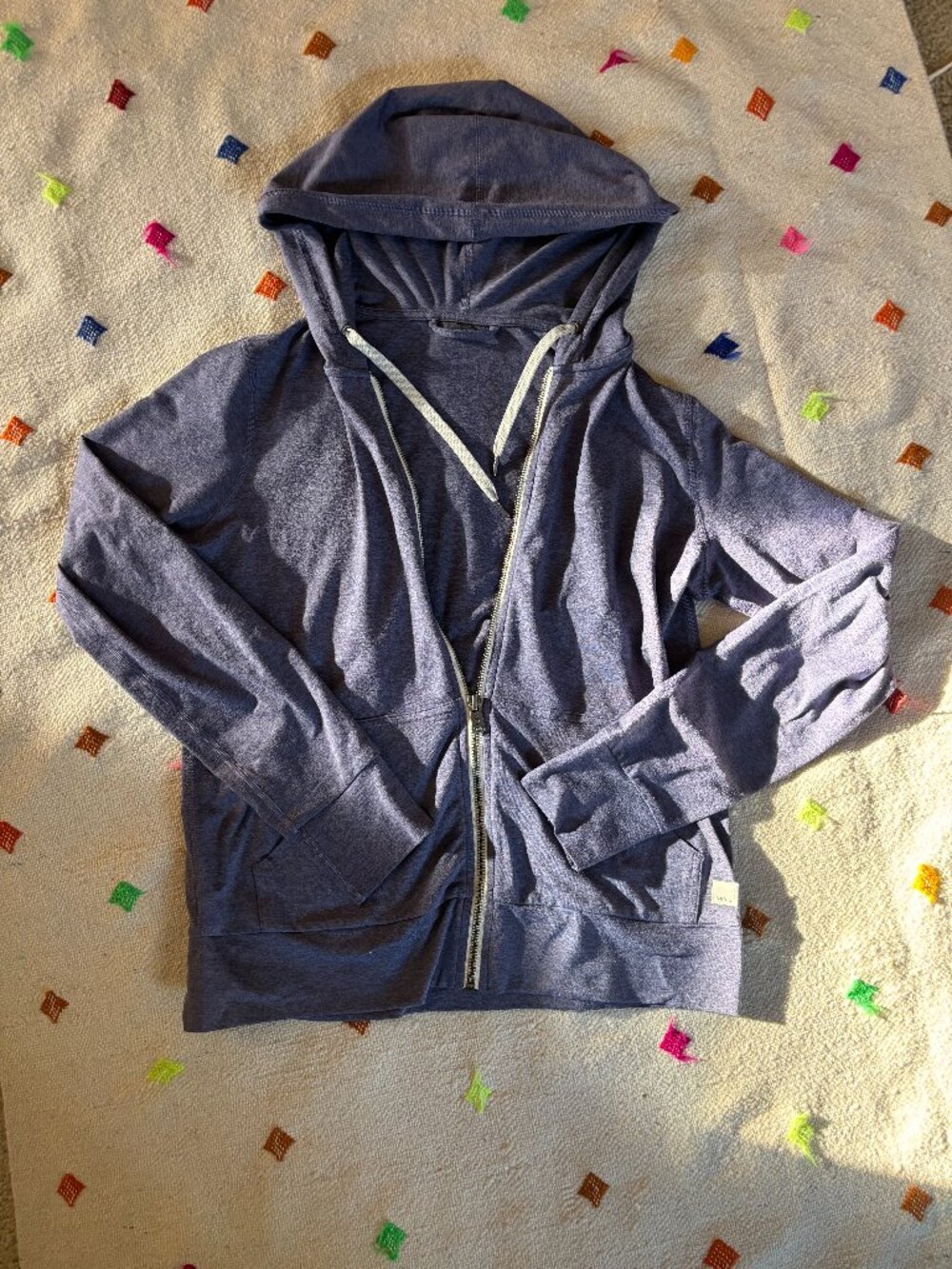 Like New Vuori Halo performance zip hoodie - Purple, size XS